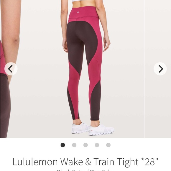 Lululemon wake and train high rise leggings - Picture 2 of 6